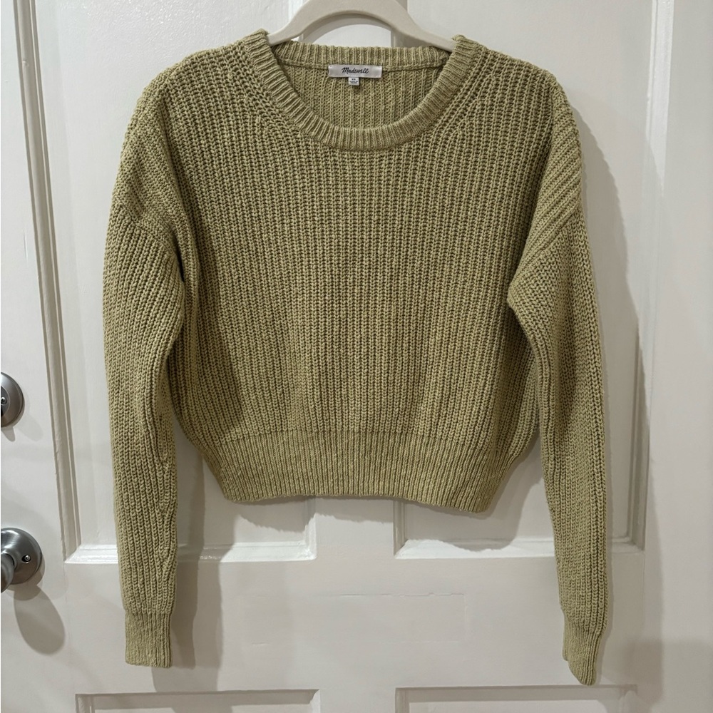 2 for $30 🌸Madewell Sage Green Crew Neck Sweater